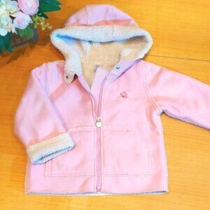 GAP Soft pink  baby jacket. Size 12-18 mo. Soft, lightweight! Gift baby shower
